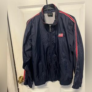 Lavon Navy and Red Windbreaker - like new condition